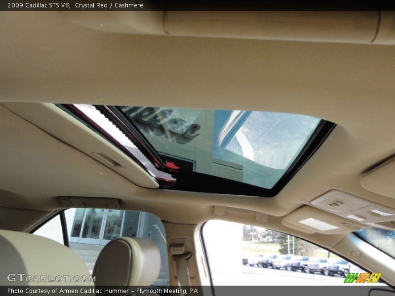 Crystal Red / Cashmere 2009 Cadillac STS V6