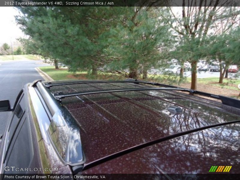 Sizzling Crimson Mica / Ash 2012 Toyota Highlander V6 4WD