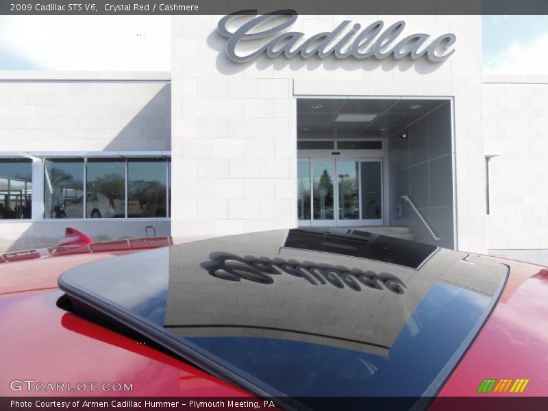 Crystal Red / Cashmere 2009 Cadillac STS V6