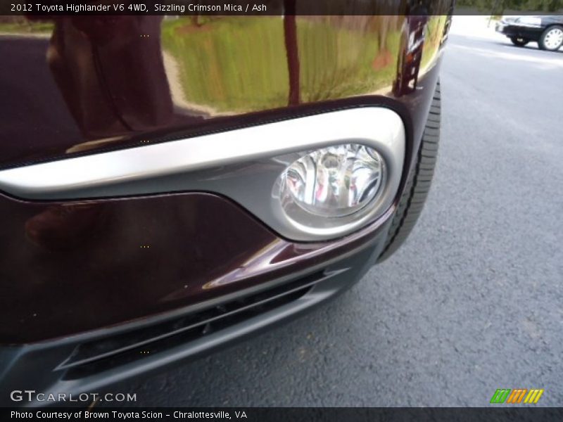 Sizzling Crimson Mica / Ash 2012 Toyota Highlander V6 4WD