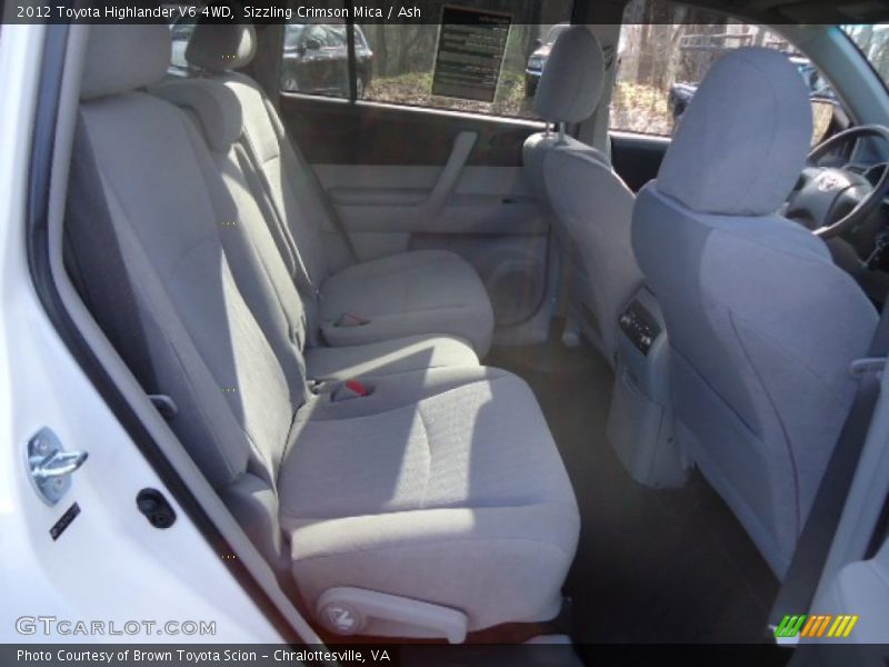 Sizzling Crimson Mica / Ash 2012 Toyota Highlander V6 4WD