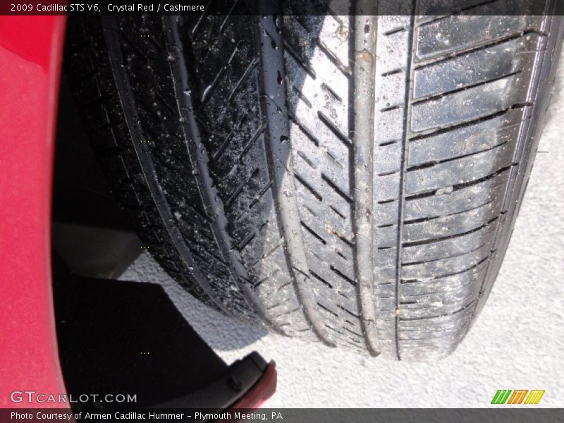 Crystal Red / Cashmere 2009 Cadillac STS V6