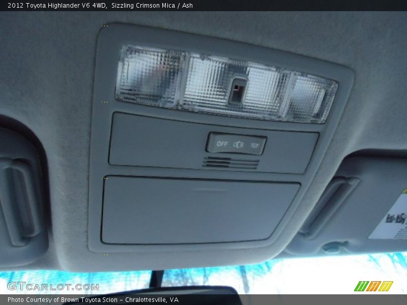 Sizzling Crimson Mica / Ash 2012 Toyota Highlander V6 4WD