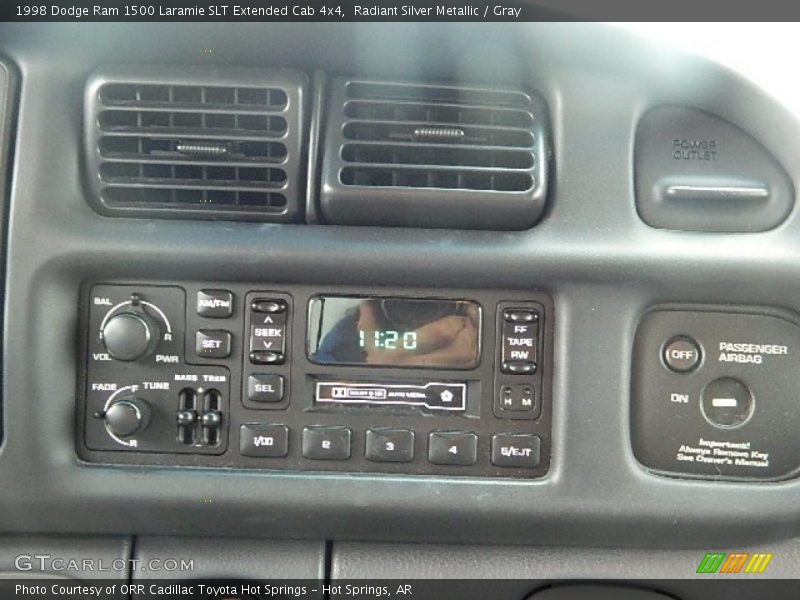 Radiant Silver Metallic / Gray 1998 Dodge Ram 1500 Laramie SLT Extended Cab 4x4