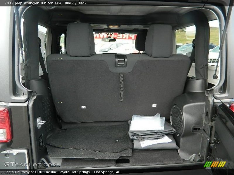 Black / Black 2012 Jeep Wrangler Rubicon 4X4