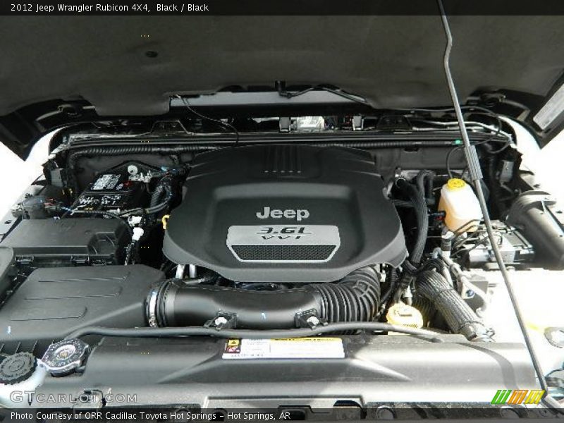 Black / Black 2012 Jeep Wrangler Rubicon 4X4