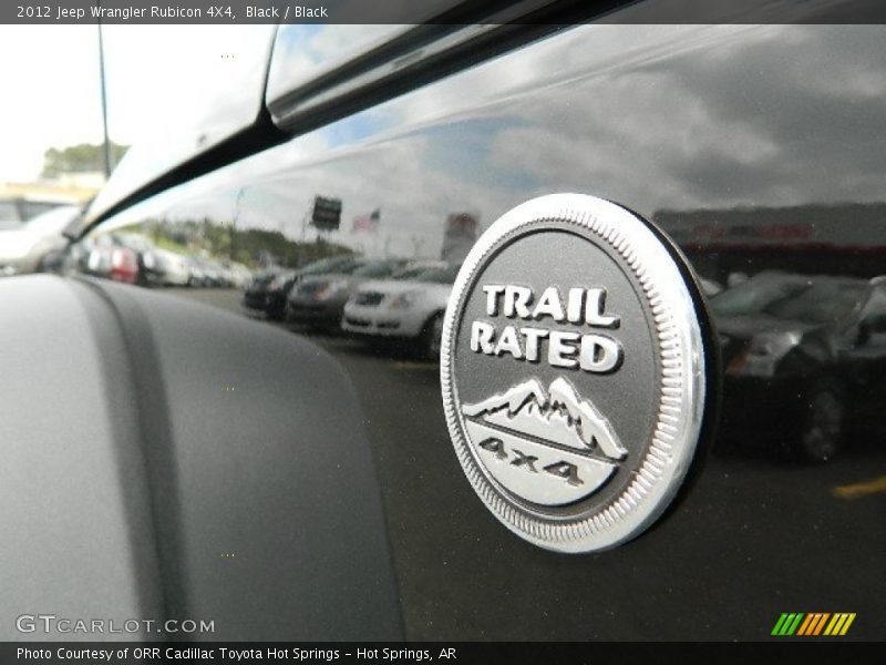 Black / Black 2012 Jeep Wrangler Rubicon 4X4