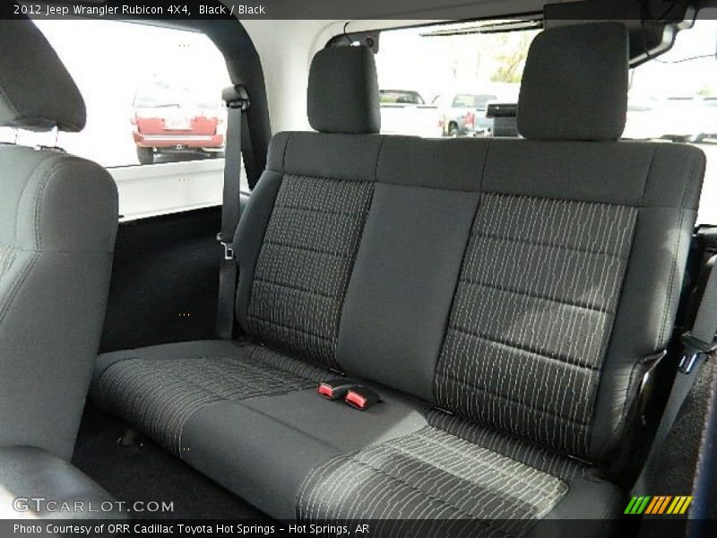 Black / Black 2012 Jeep Wrangler Rubicon 4X4
