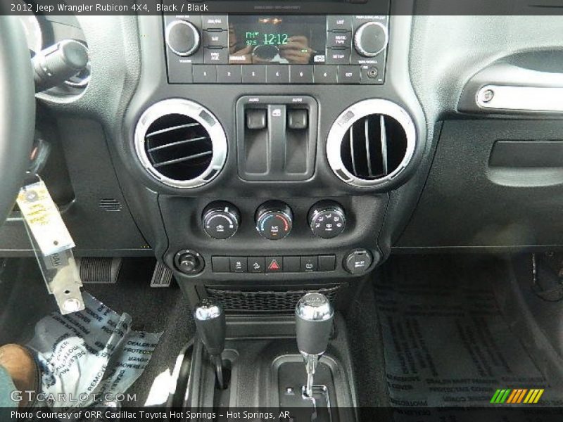 Black / Black 2012 Jeep Wrangler Rubicon 4X4