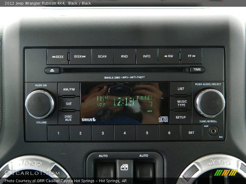 Black / Black 2012 Jeep Wrangler Rubicon 4X4