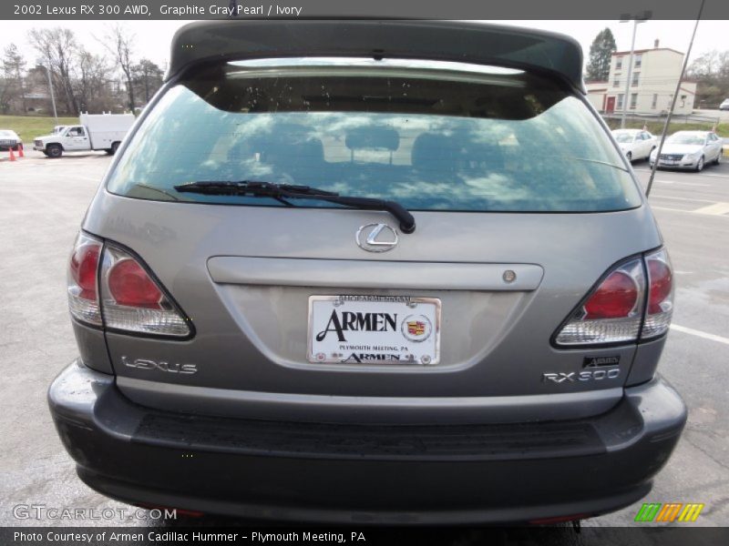 Graphite Gray Pearl / Ivory 2002 Lexus RX 300 AWD