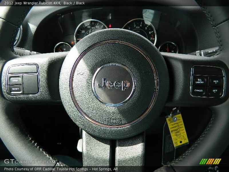 Black / Black 2012 Jeep Wrangler Rubicon 4X4