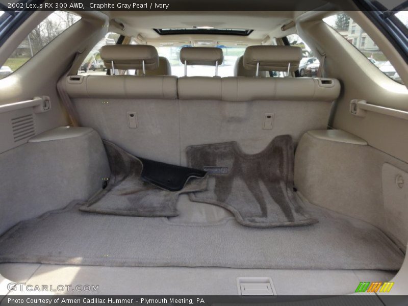 Graphite Gray Pearl / Ivory 2002 Lexus RX 300 AWD