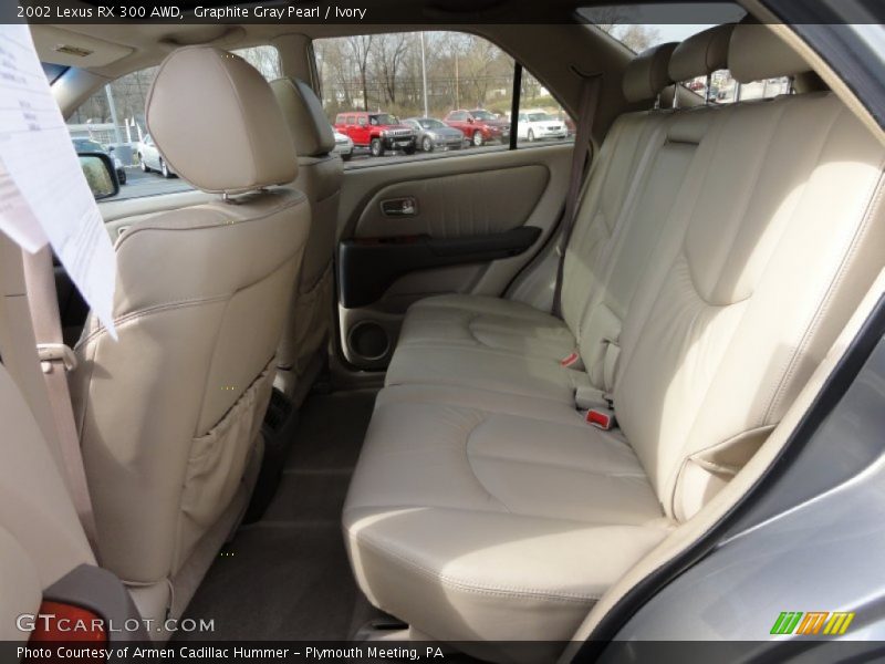 Graphite Gray Pearl / Ivory 2002 Lexus RX 300 AWD