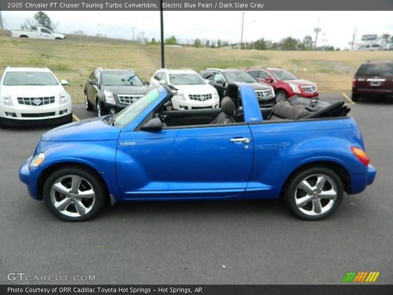  2005 PT Cruiser Touring Turbo Convertible Electric Blue Pearl