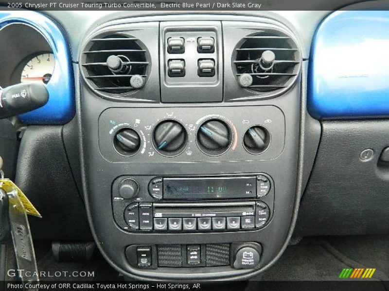 Controls of 2005 PT Cruiser Touring Turbo Convertible