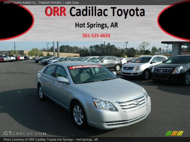 Titanium Metallic / Light Gray 2007 Toyota Avalon XL