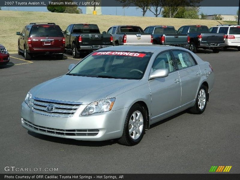 Titanium Metallic / Light Gray 2007 Toyota Avalon XL