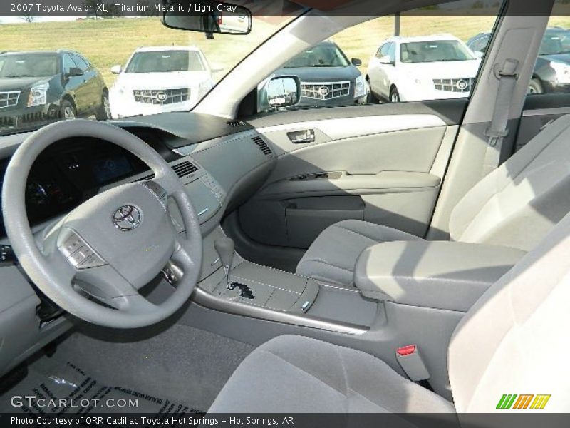 Titanium Metallic / Light Gray 2007 Toyota Avalon XL