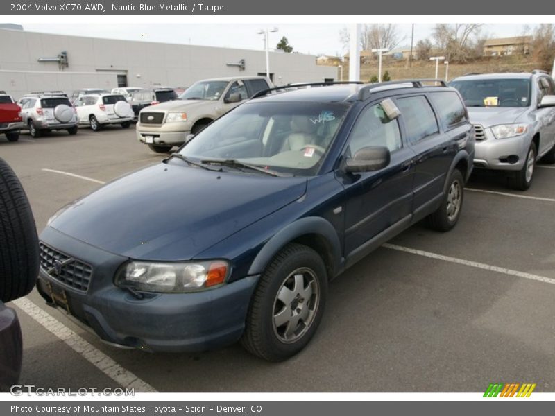 Nautic Blue Metallic / Taupe 2004 Volvo XC70 AWD
