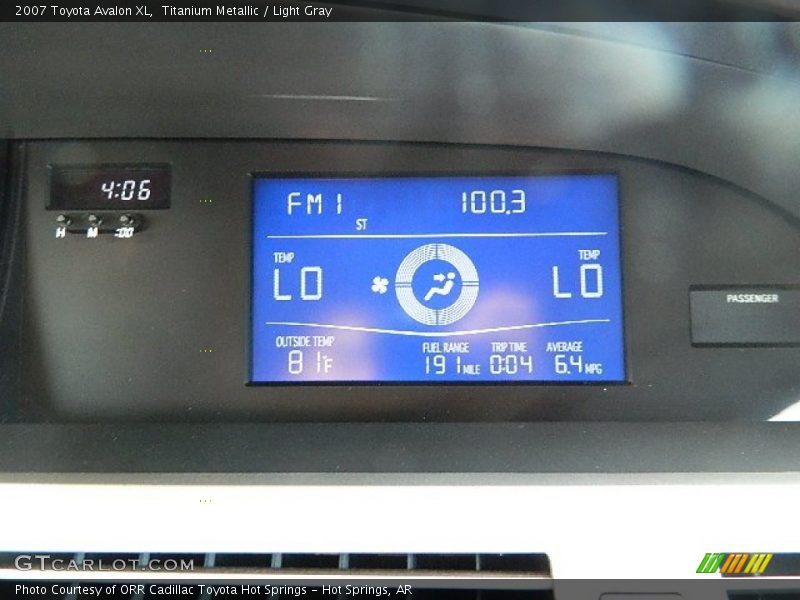 Titanium Metallic / Light Gray 2007 Toyota Avalon XL