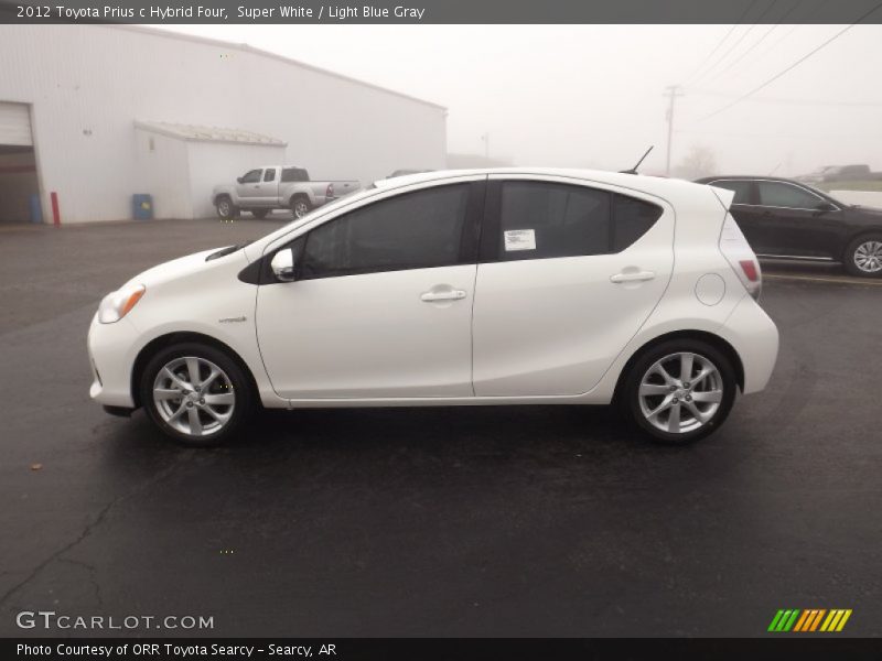  2012 Prius c Hybrid Four Super White