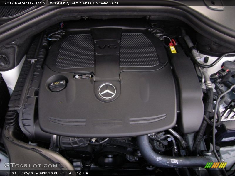 Arctic White / Almond Beige 2012 Mercedes-Benz ML 350 4Matic