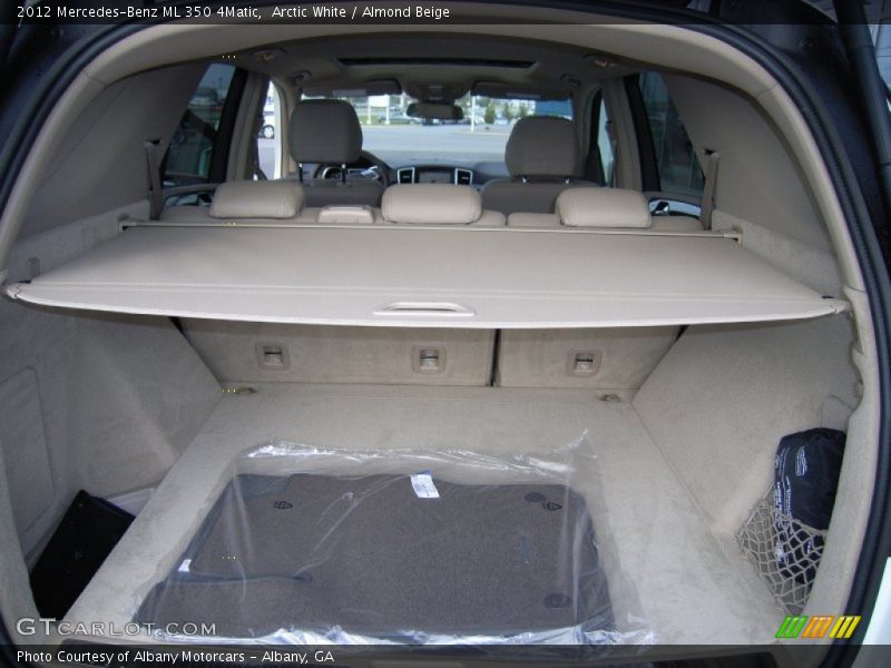 Arctic White / Almond Beige 2012 Mercedes-Benz ML 350 4Matic