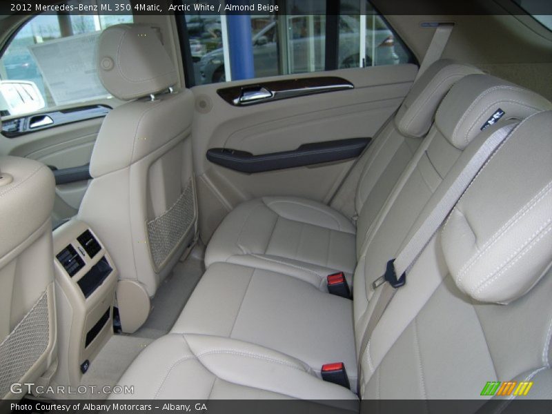 Arctic White / Almond Beige 2012 Mercedes-Benz ML 350 4Matic