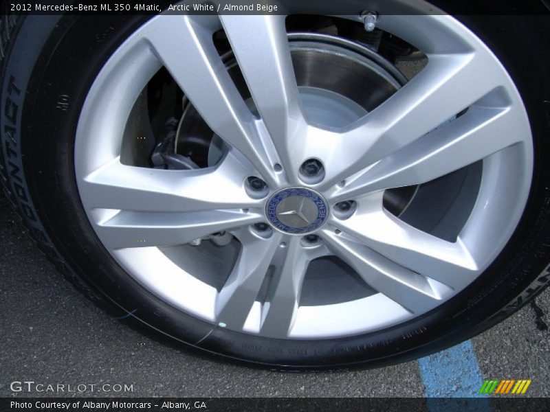 Arctic White / Almond Beige 2012 Mercedes-Benz ML 350 4Matic