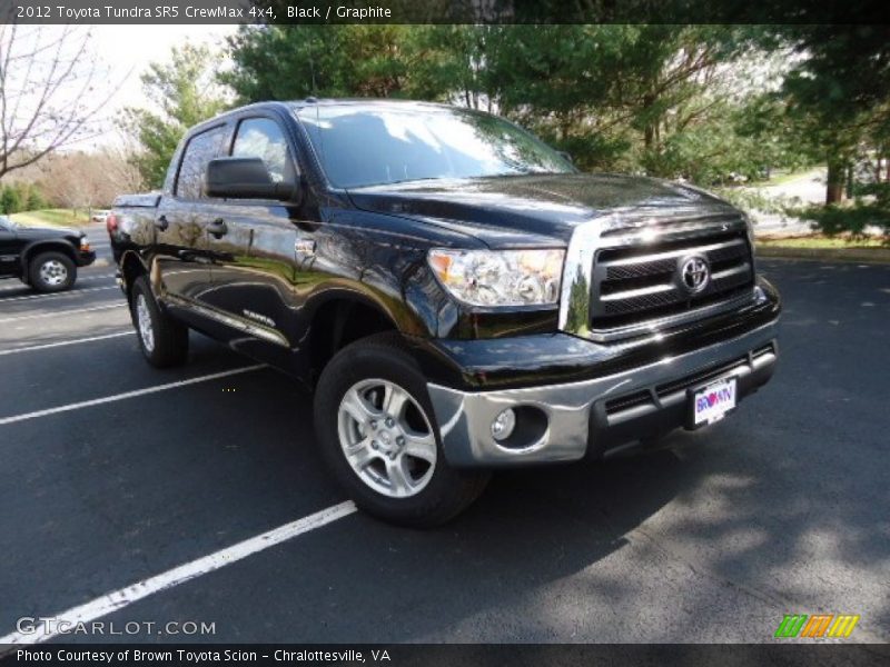 Black / Graphite 2012 Toyota Tundra SR5 CrewMax 4x4