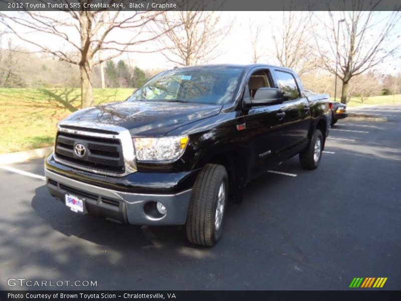 Black / Graphite 2012 Toyota Tundra SR5 CrewMax 4x4