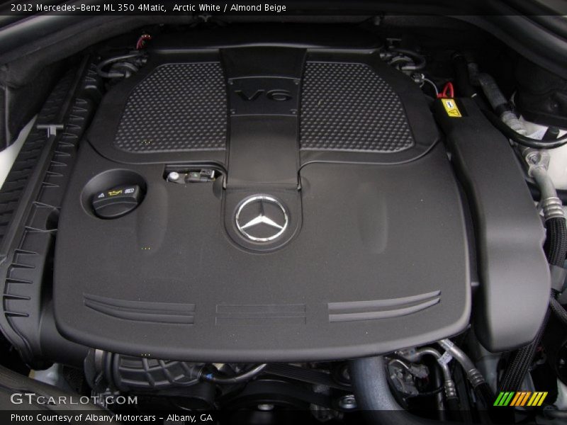Arctic White / Almond Beige 2012 Mercedes-Benz ML 350 4Matic