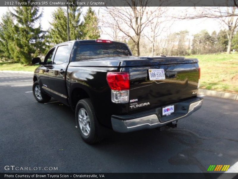 Black / Graphite 2012 Toyota Tundra SR5 CrewMax 4x4