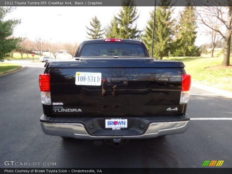 Black / Graphite 2012 Toyota Tundra SR5 CrewMax 4x4