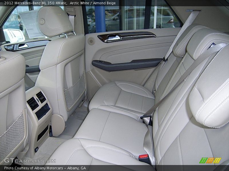 Arctic White / Almond Beige 2012 Mercedes-Benz ML 350 4Matic