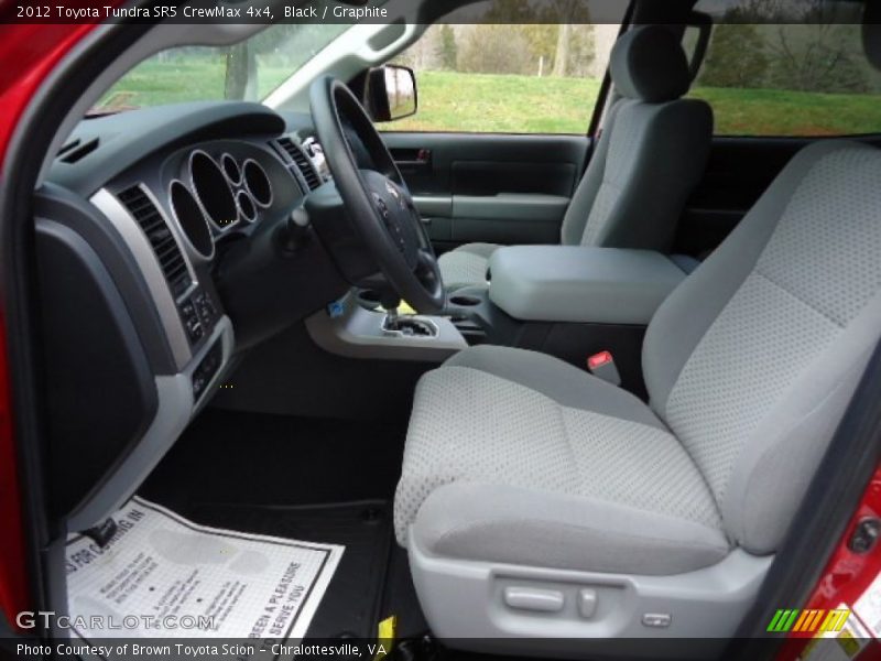 Black / Graphite 2012 Toyota Tundra SR5 CrewMax 4x4