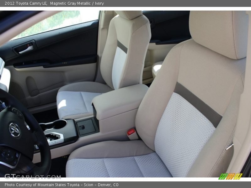 Magnetic Gray Metallic / Ivory 2012 Toyota Camry LE