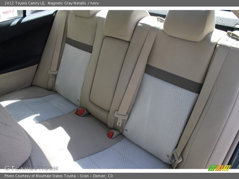 Magnetic Gray Metallic / Ivory 2012 Toyota Camry LE