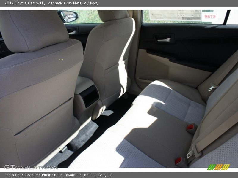 Magnetic Gray Metallic / Ivory 2012 Toyota Camry LE