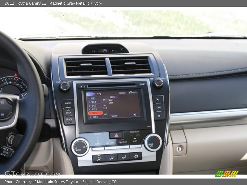Magnetic Gray Metallic / Ivory 2012 Toyota Camry LE
