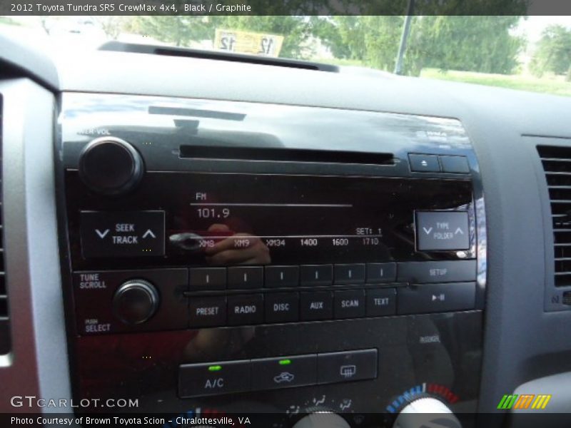 Black / Graphite 2012 Toyota Tundra SR5 CrewMax 4x4