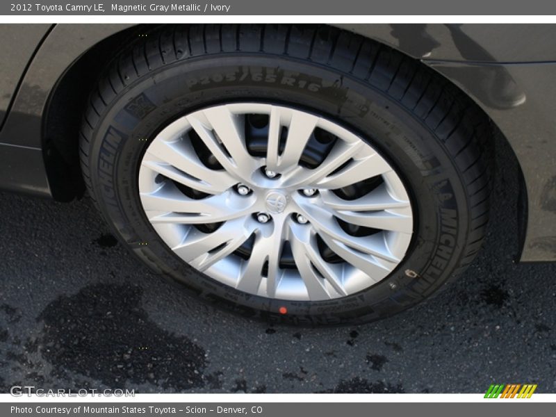 Magnetic Gray Metallic / Ivory 2012 Toyota Camry LE