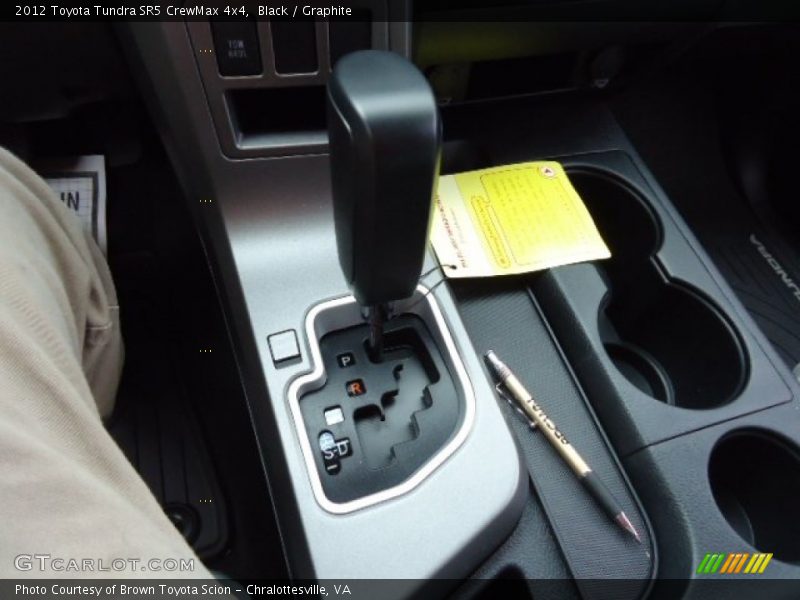 Black / Graphite 2012 Toyota Tundra SR5 CrewMax 4x4