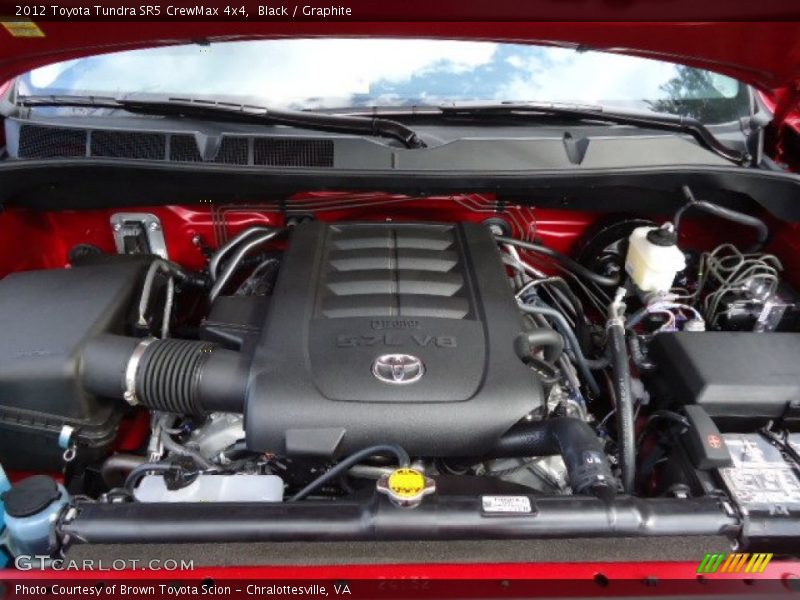 Black / Graphite 2012 Toyota Tundra SR5 CrewMax 4x4