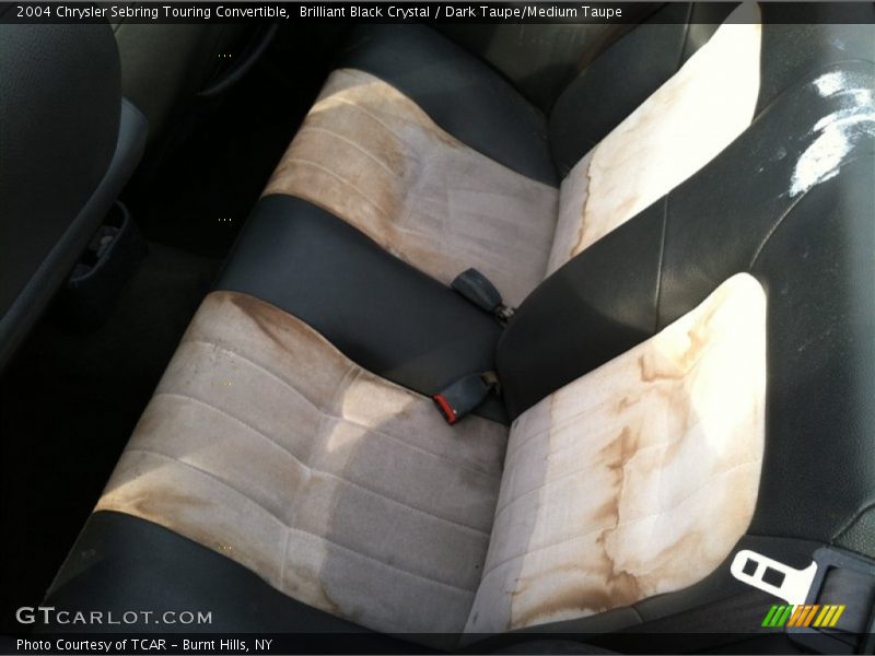 Brilliant Black Crystal / Dark Taupe/Medium Taupe 2004 Chrysler Sebring Touring Convertible