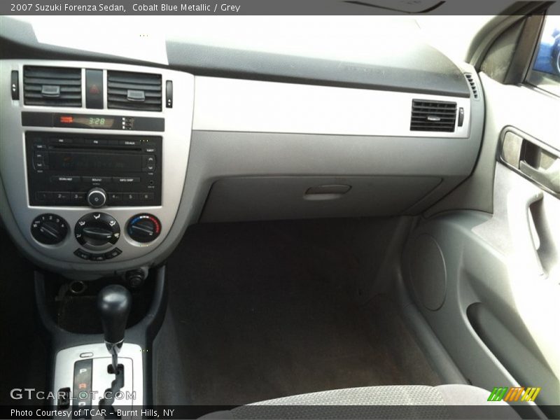 Cobalt Blue Metallic / Grey 2007 Suzuki Forenza Sedan