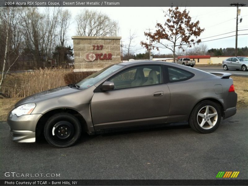 Desert Silver Metallic / Titanium 2004 Acura RSX Sports Coupe