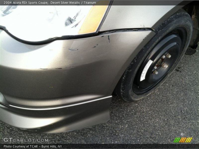 Desert Silver Metallic / Titanium 2004 Acura RSX Sports Coupe