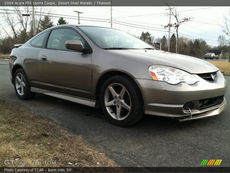 Desert Silver Metallic / Titanium 2004 Acura RSX Sports Coupe
